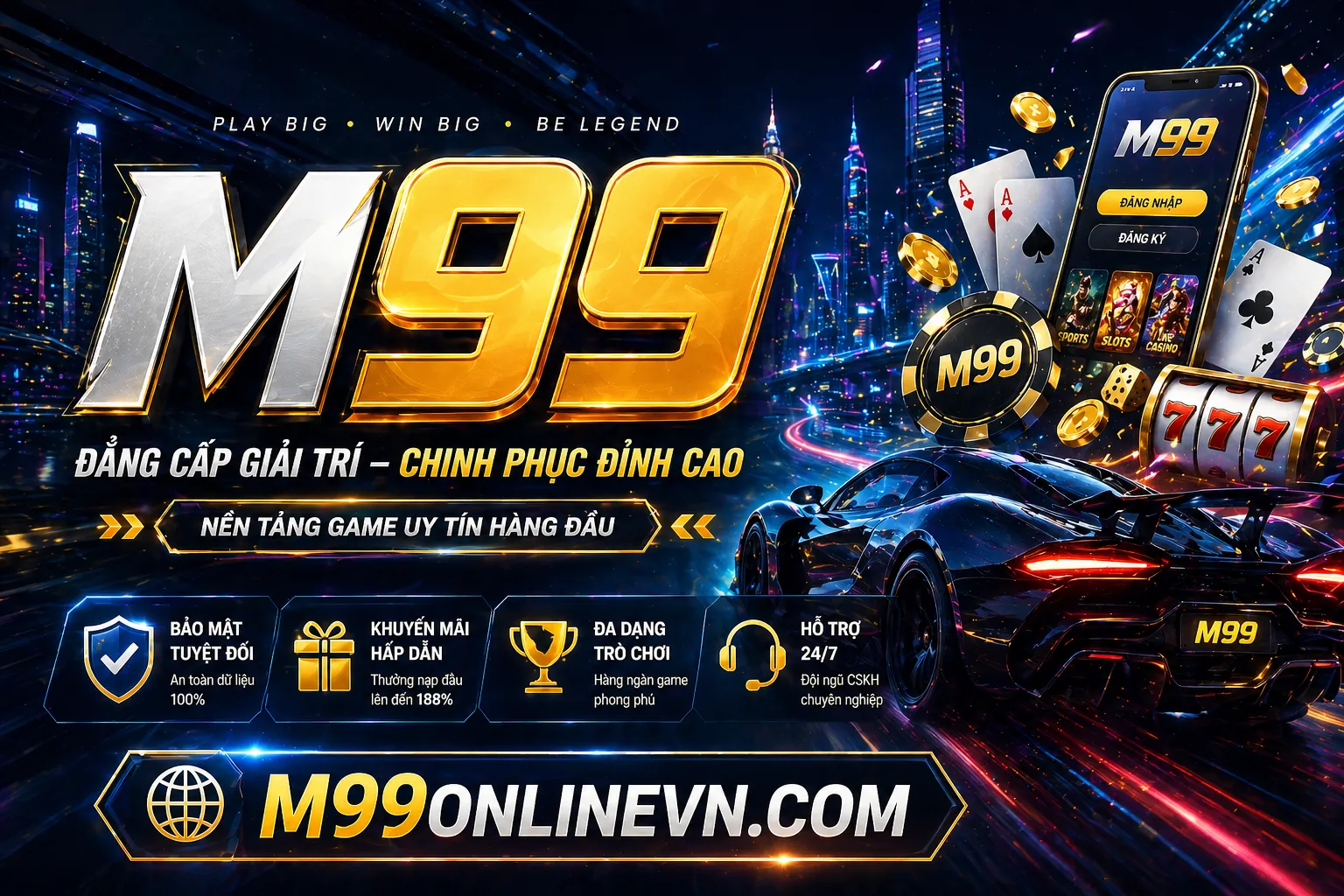 Giao diện đăng nhập tải 888vvv với các trò chơi casino